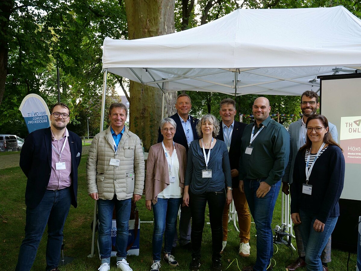 Teilnehmer:innen der Podiumsdiskussion