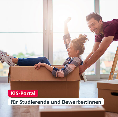 Verlinkung zum KIS-Portal für Studierende und Bewerber:innen