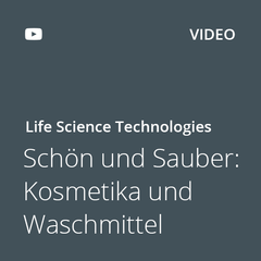 Kachel Schön und Sauber Kosmetika und Waschmittel