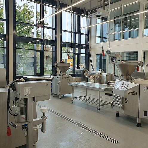 Technikum Protein-basierte Lebensmittel: Kühltechnikum