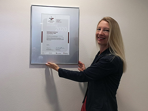 Marianne Langstrof, stellv. Gleichstellungsbeauftragte der TH OWL 