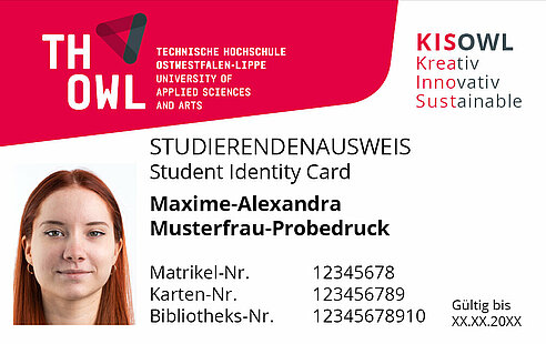 Musterkarte CampusCard (KISOWL)