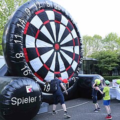 The numerous hands-on activities especially delighted the little ones.