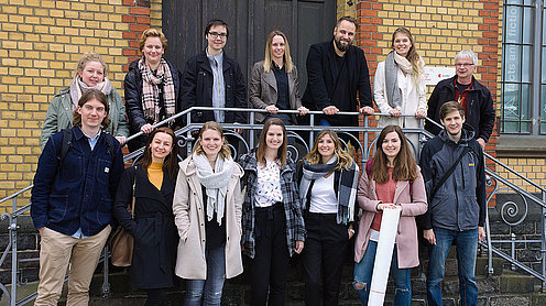 Fachbereich Medienproduktion Gruppenbild Expo 2020 Macherinnen und Macher