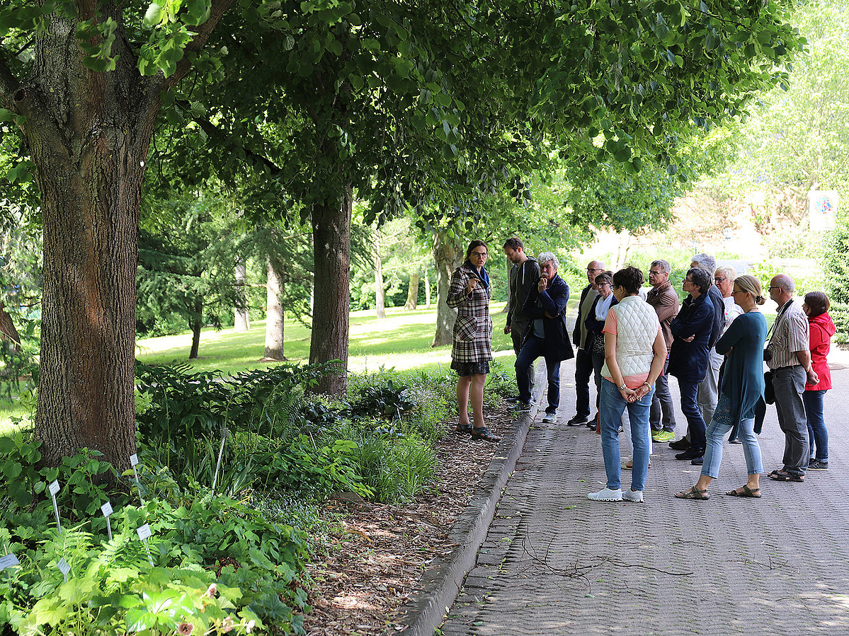 Zwei Tage Entdeckungsreise durch den Botanischen Garten TH OWL