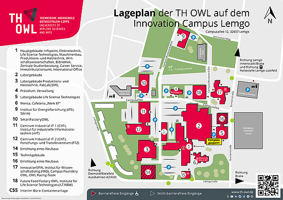 Lageplan für die Parkplatzsperrung am 8.4.2024