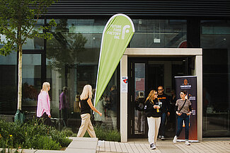 Die Herstellung von Lebensmittel in der Zukunft konnten sich Besucher:innen in Lemgo in der FutureFoodFactory anschauen und sprichwörtlich auf den Geschmack kommen.