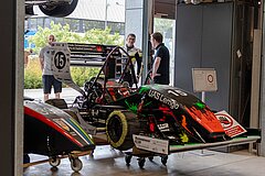 In Lemgo zeigte das OWL Racing Team seine Rennwagen.