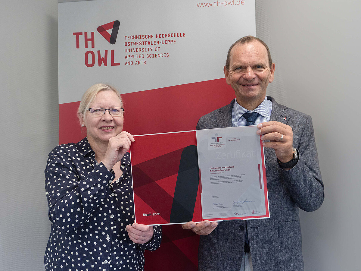 Meike Seidel-Kehde mit Jürgen Krahl