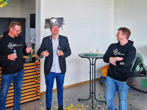 Promotionsfeier Patrick Wefing