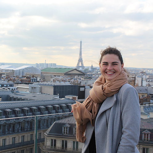 Liz im Auslandssemester an der École nationale supérieure des Arts Décoratifs Paris Liz im Auslandssemester an der École nationale supérieure des Arts Décoratifs Paris
