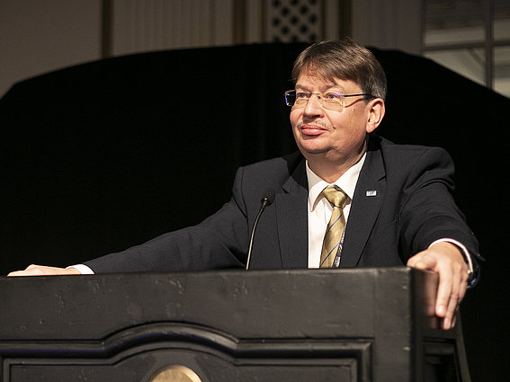 Professor Volker Lohweg auf der ODS in San Francisco
