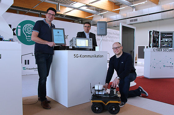 Forscher von Fraunhofer IOSB-INA und inIT nutzen neuen Funkstandard für Industrieanwendungen
