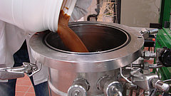 Prozesschromatograph. Fraktionierung