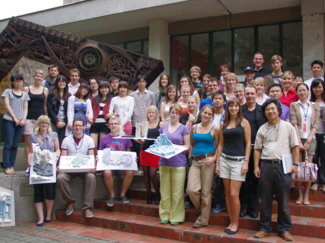 Gruppenfoto Huazong University of Wuhan, China