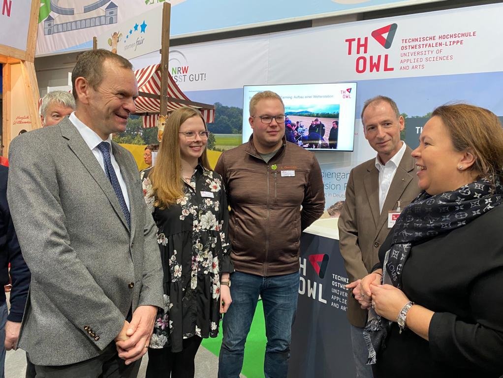 Das Update der Landwirtschaft: Die TH OWL auf der Grünen Woche: TH OWL