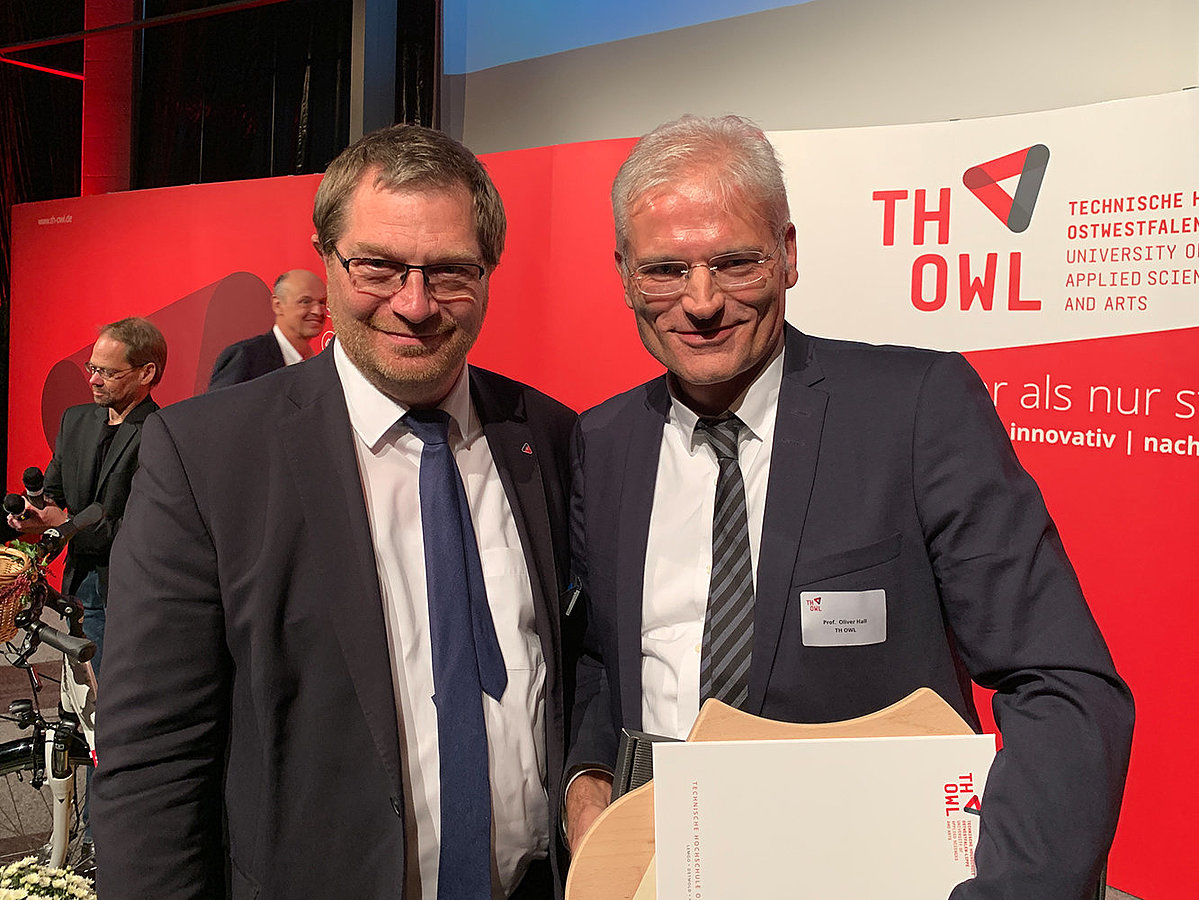 Preisträger Forschungspreis Professor Oliver Hall