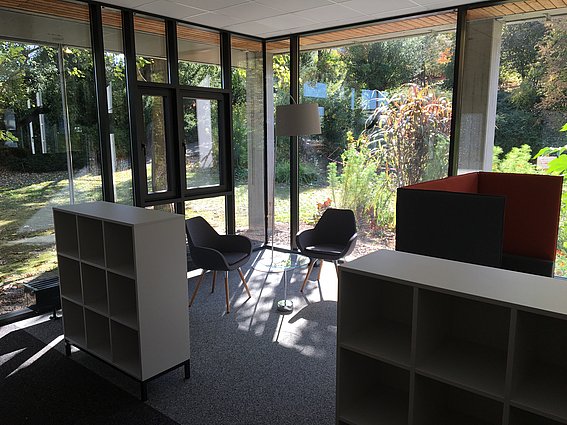 Lounge in der Bibliothek Höxter