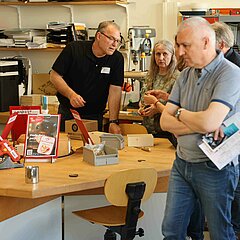 At FABLAB OWL, you could collect hearts.