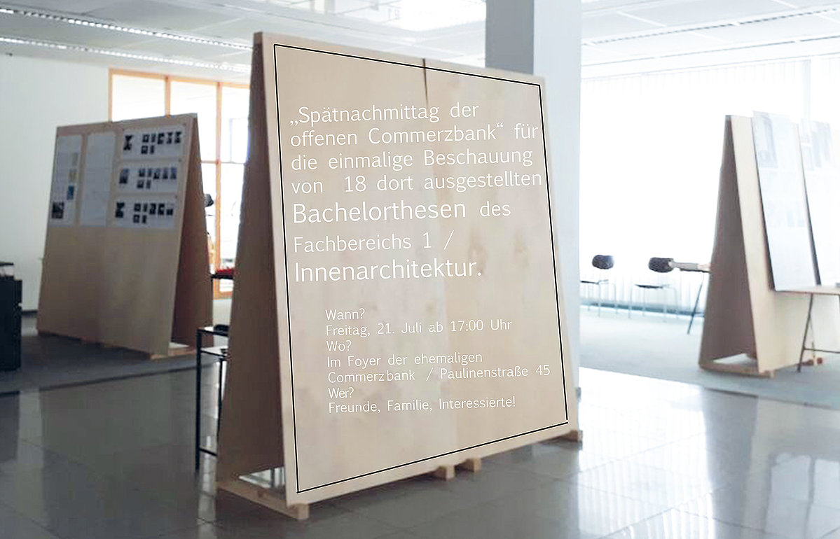 Ausstellung In Bank Und Furstenzimmer Detmolder Schule Fur Architektur Und Innenarchitektur Th Owl
