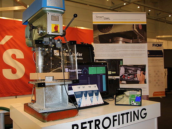 inIT und Fraunhofer IOSB-INA Gemeinschaftsstand auf der FMB 2019