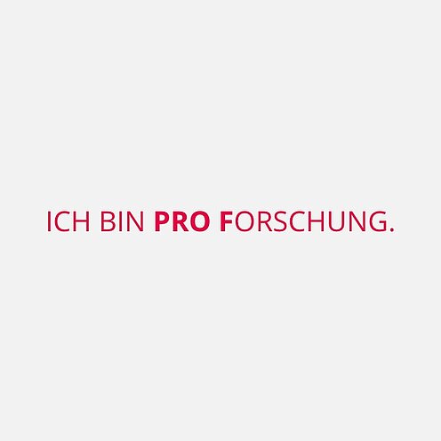 Bildkachel mit Text: ich bin PROForschung.