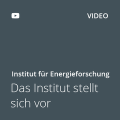 Kachel Das Institut stellt sich vor