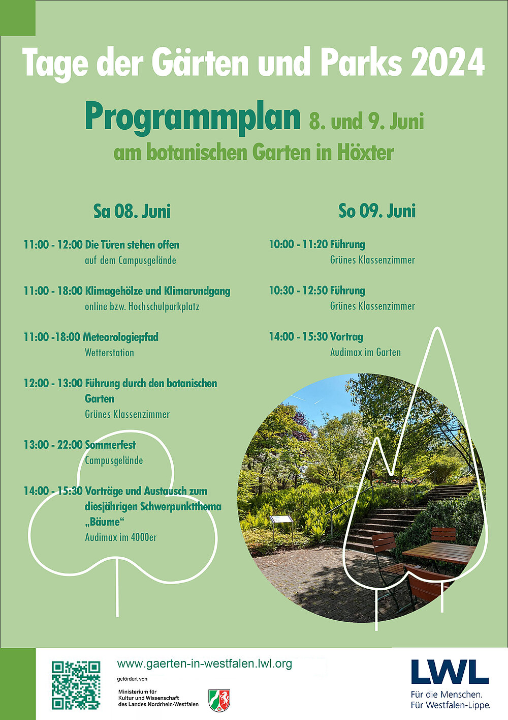 Sommerfest und Tage der Gärten und Parks in Höxter Landschaft TH OWL