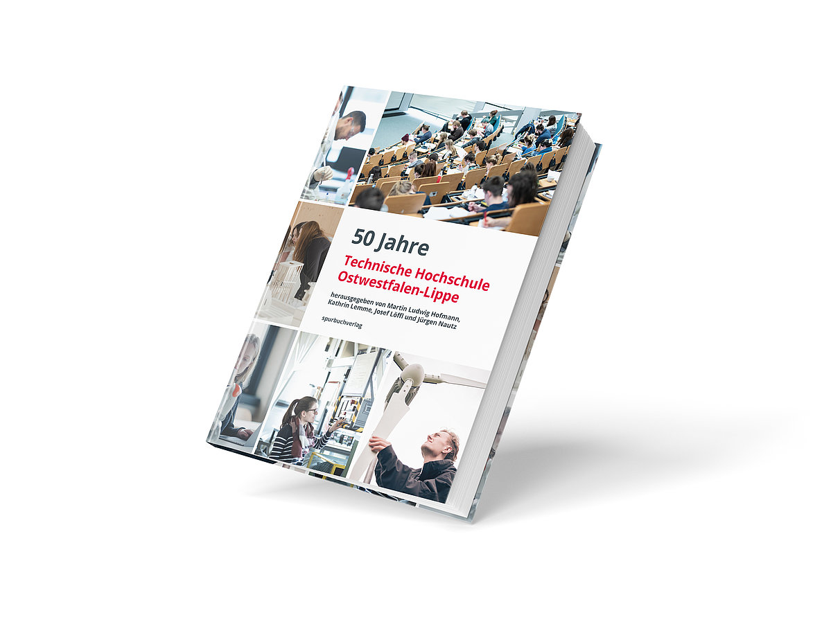 Das Cover der Festschrift zum 50 Jubiläum der TH OWL