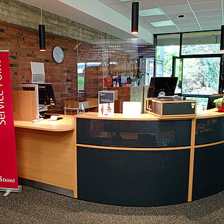 Standort Höxter, Raum 6.302 Bibliothek und Service-Point