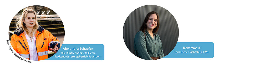 Abbildung der Initiatorinnen Alexandra Schaefer und Irem Yavuz