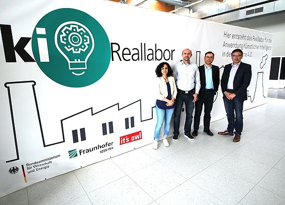 Das neues Reallabor ermöglicht die Anwendung von Künstlicher Intelligenz in der Industrie 4.0.