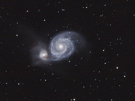 M51, Whirlpool-Galaxie