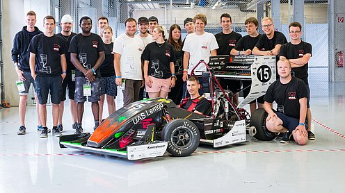 Studierende des Racing Teams Studierende des Racing Teams