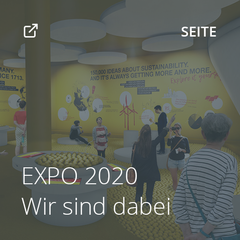 Kachel EXPO 2020 Wir sind dabei