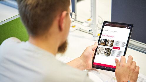 Zu unserem Service-Katalog