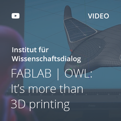 Kachel FABLAB OWL It's more than 3D printing