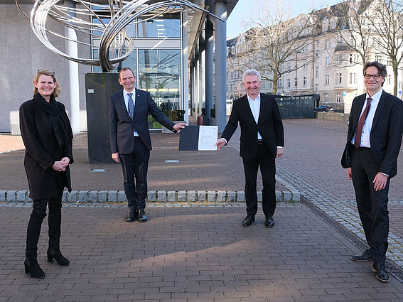 Förderbescheid für KreativInstitut.OWL