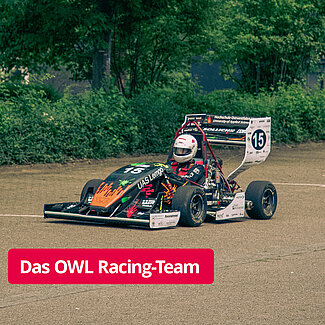 Einen Rennwagen in einem interdisziplinären Team bauen und damit bei internationalen Rennen teilnehmen? Das gibt es nur beim OWL Racing-Team der TH OWL.
